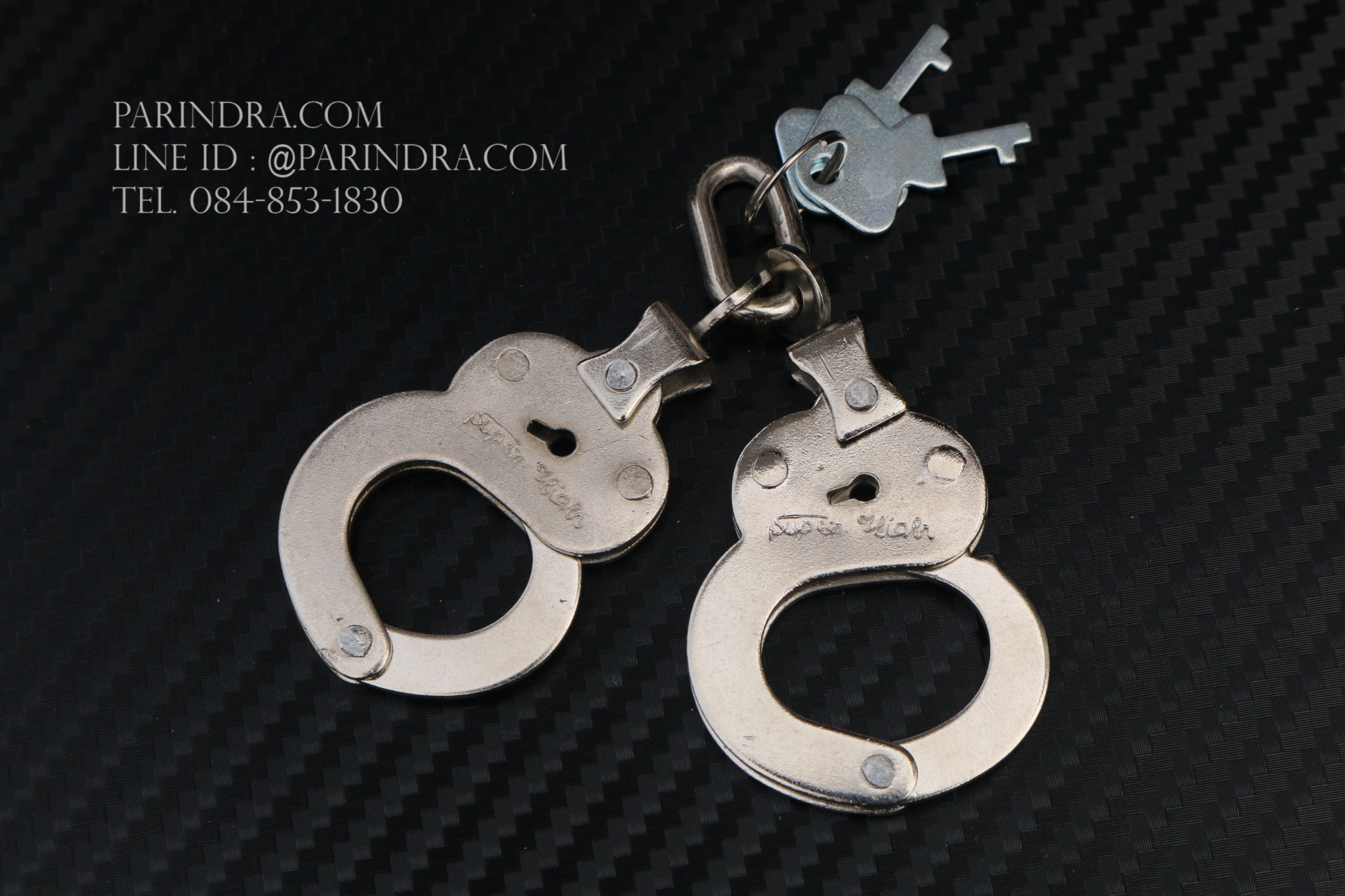 กุญแจนิ้ว ล๊อคนิ้วเท้า อย่างดี ทนทาน พร้อมซองหนังพกพา