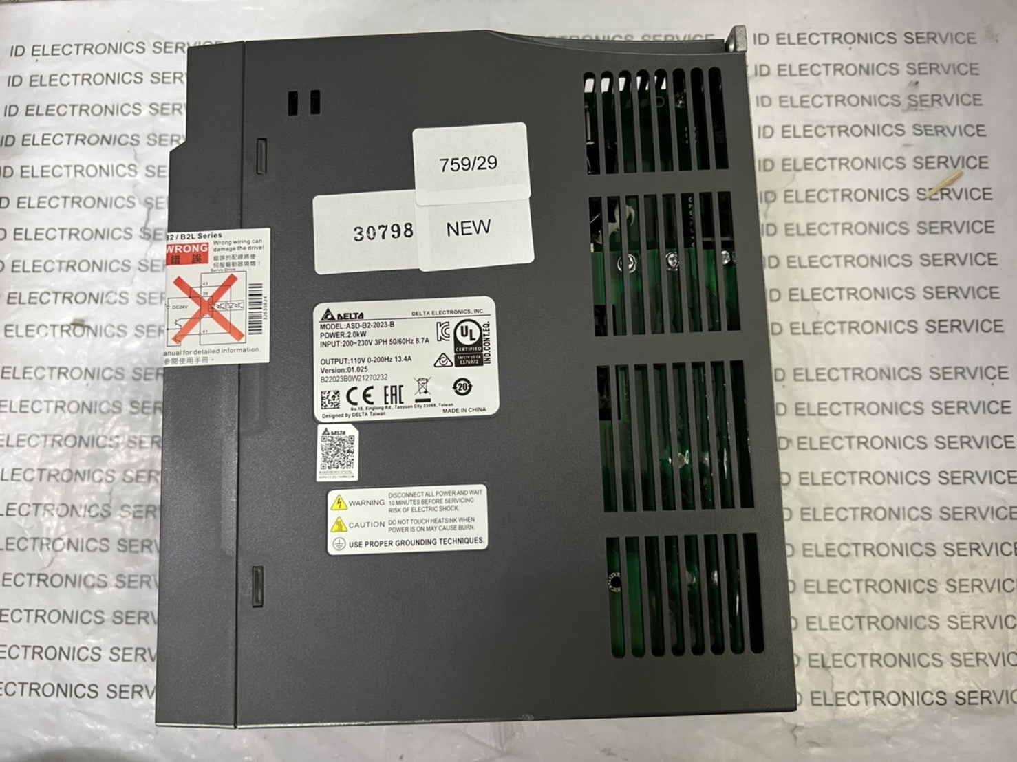 ASD-B2-2023-B SERVO DRIVE " DELTA "