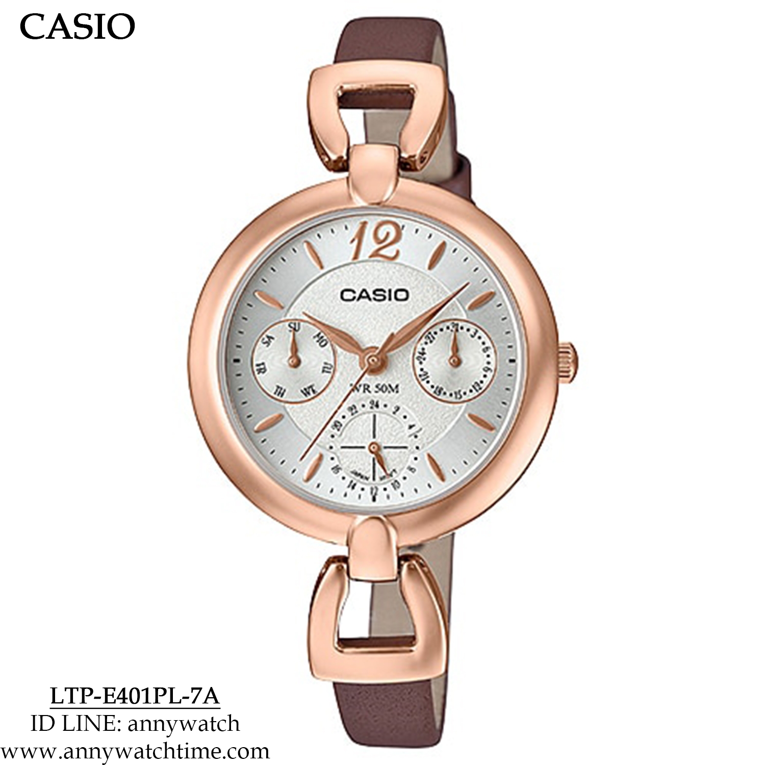 CASIO LTP-E401PL-7A