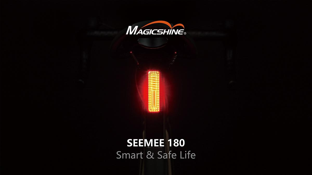 Magicshine SEEMEE 180 ไฟท้ายจักรยาน 180 LUMENS Smart Tail Light ให้ความสว่าง ปลอดภัย และความสวยงานในตัวเดียวกัน