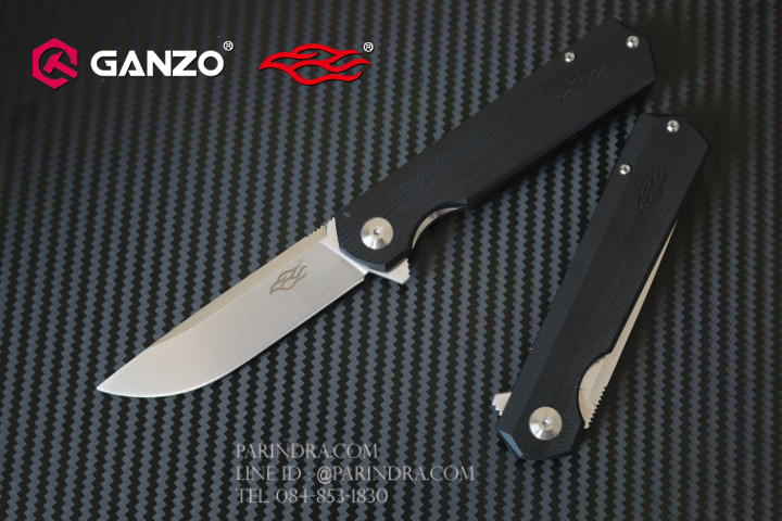 มีดพับ Ganzo กานโซ่ รุ่น FH11-BK D2 Steel ด้ามสีดำสนิท ของแท้ 100%