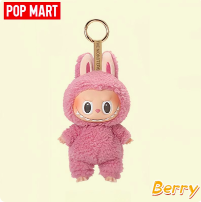 พร้อมส่ง POPMART LABUBU THE MONSTERS - สีชมพู Lychee Berry - ของแท้ 100%