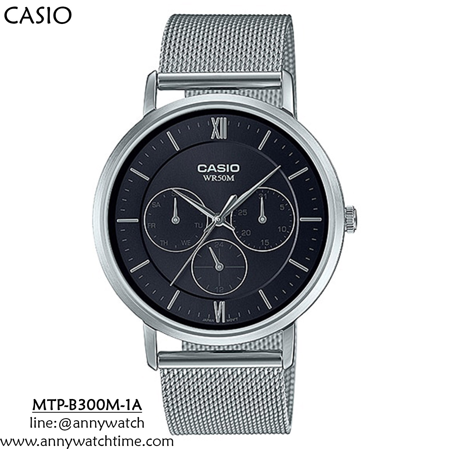 CASIO MTP-B300M-1A