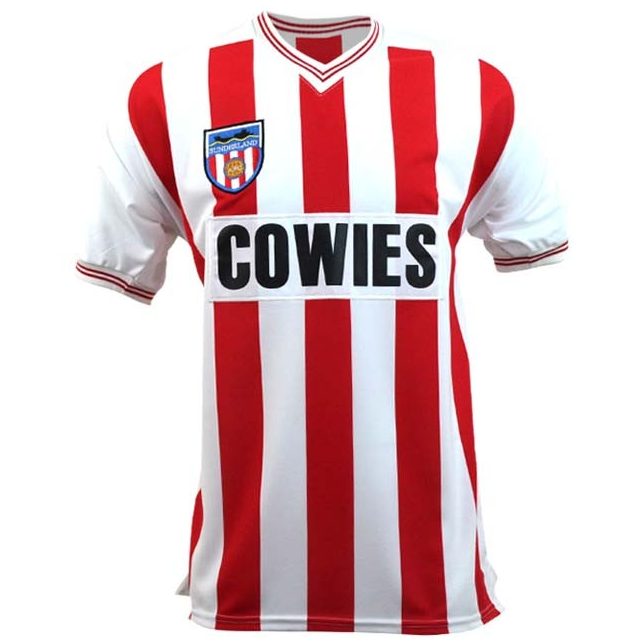 เสื้อซันเดอร์แลนด์ย้อนยุค SAFC 1984 Retro Home Shirt ของแท้