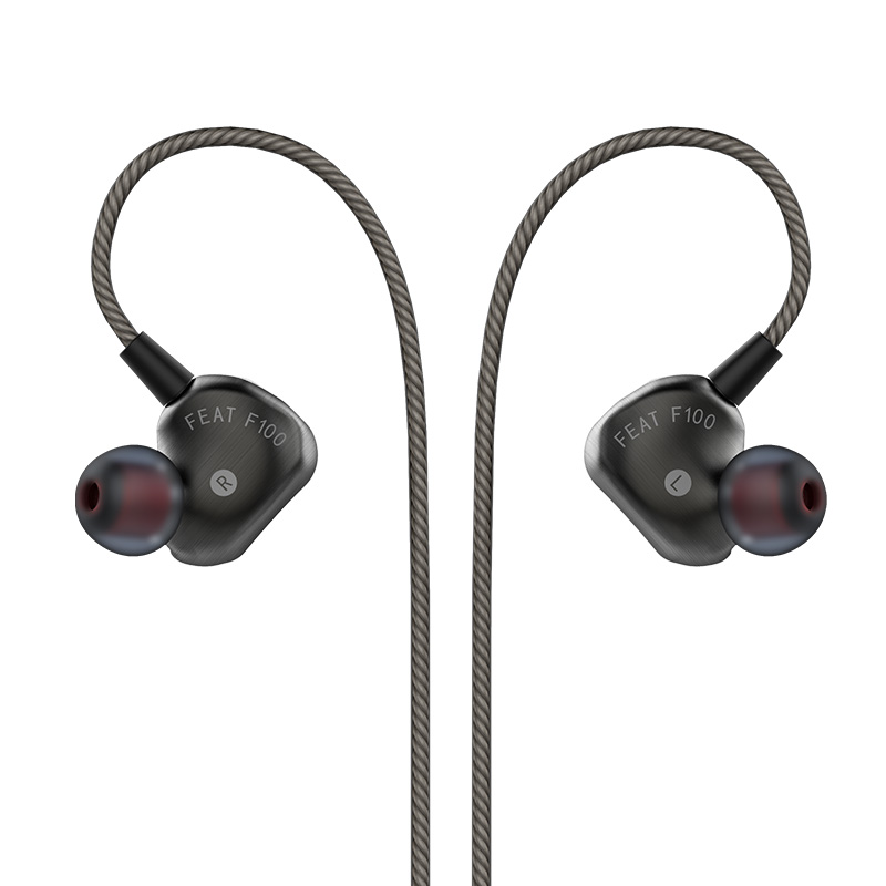 ขาย Auglamour F100 หูฟังบอดี้เหล็ก พร้อมไมค์ รองรับ Smart phone