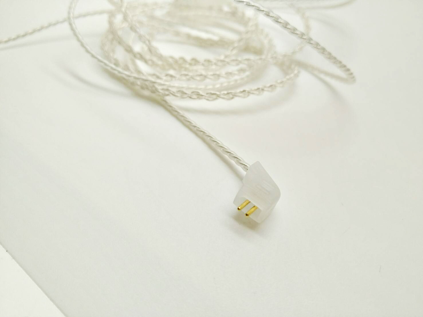 ขาย KZ สายเปลี่ยนหูฟัง KZ ZS3 , KZ ZS5 / ZST / ED12 สายทองแดงชุบเงินถัก