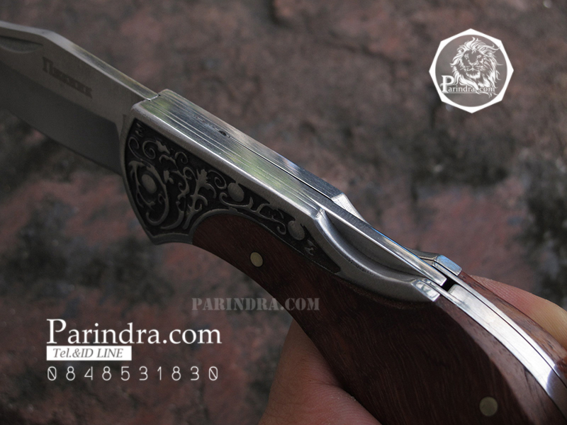 มีดพับ Boda ตั้งแคมป์ ตกปลา ขนาด รูปทรงแปลก สวยงามครับ #001