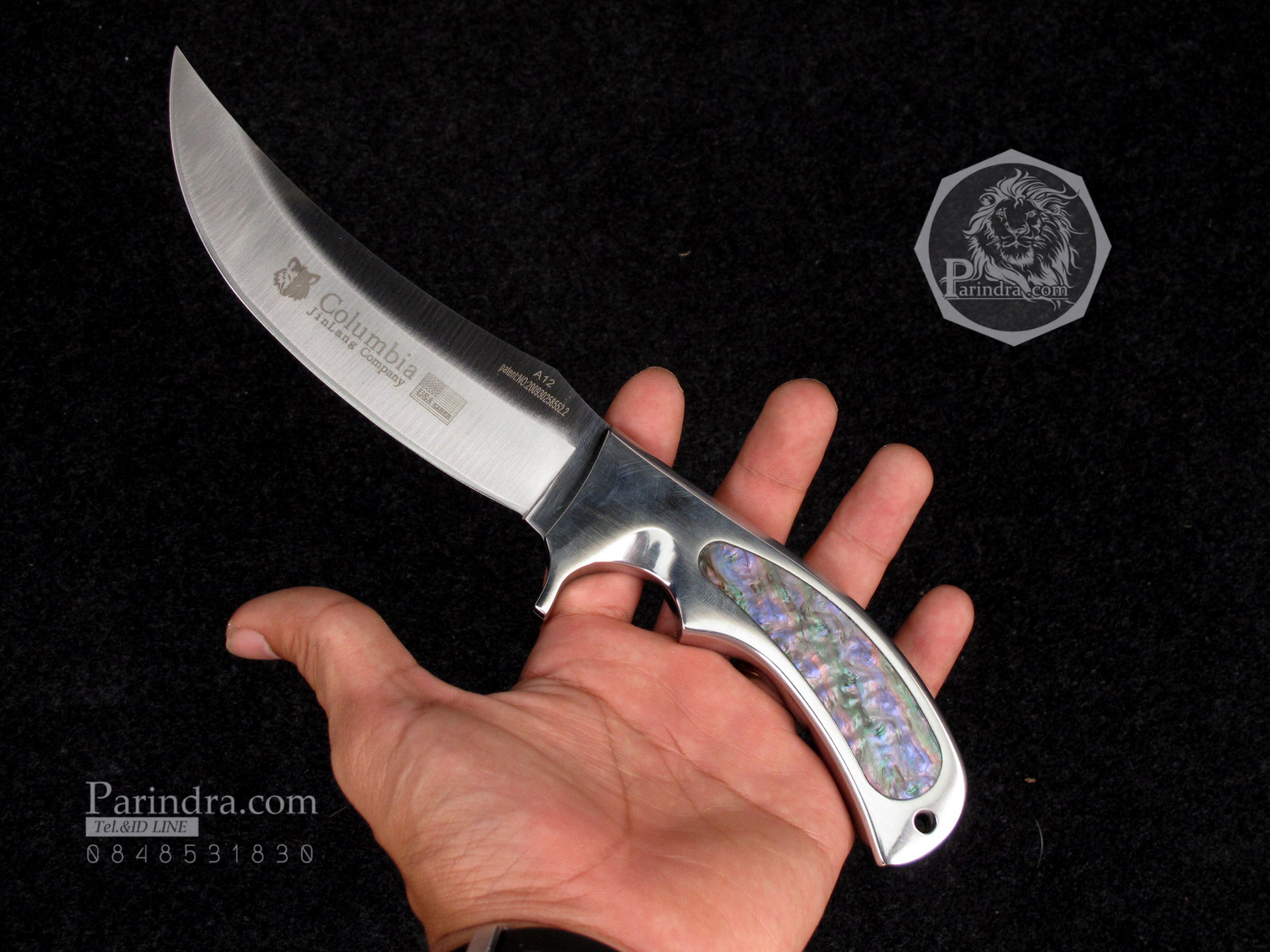 มีดใบตาย COLUMBIA รุ่น A12 Persia Warrior ด้ามลายมุก ที่แฝงกลิ่นอายชาวเปอร์เซีย