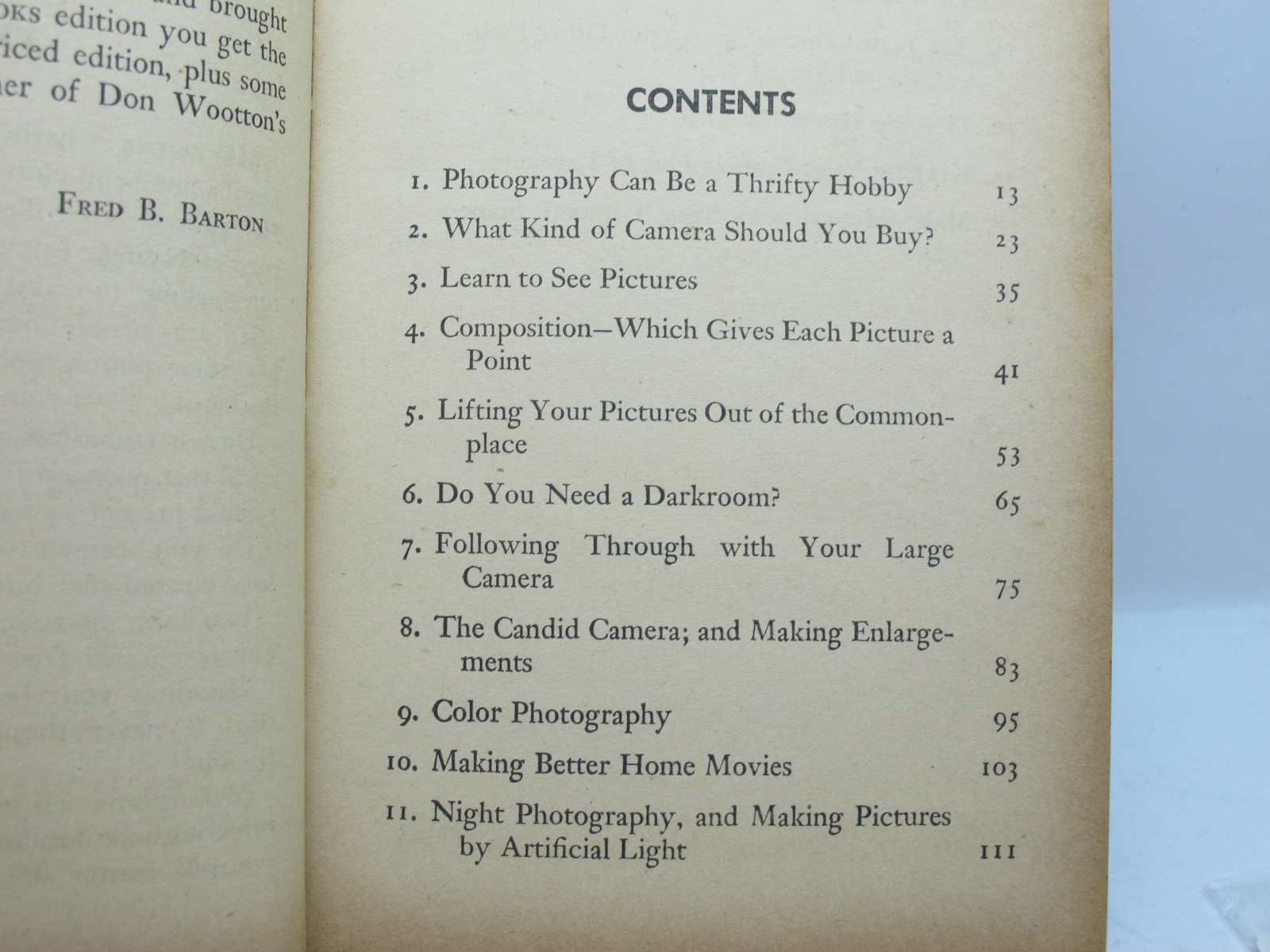 หนังสือพ๊อคเก็ตบุ๊ค อายุ 65 ปี Photography as a Hobby ปี 1949 (พศ.2492)