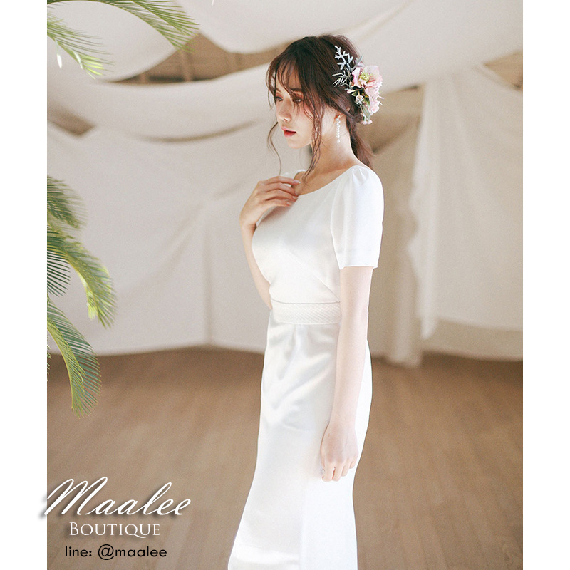 Pro-order ชุดเช่า ชุดแต่งงาน มินิมอล ชุดหมั้น