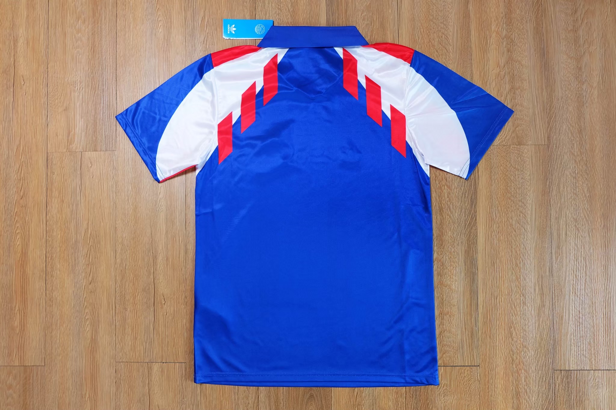 France 1990 Retro Jersey เสื้อฟุตบอลทีมชาติฝรั่งเศสย้อนยุค