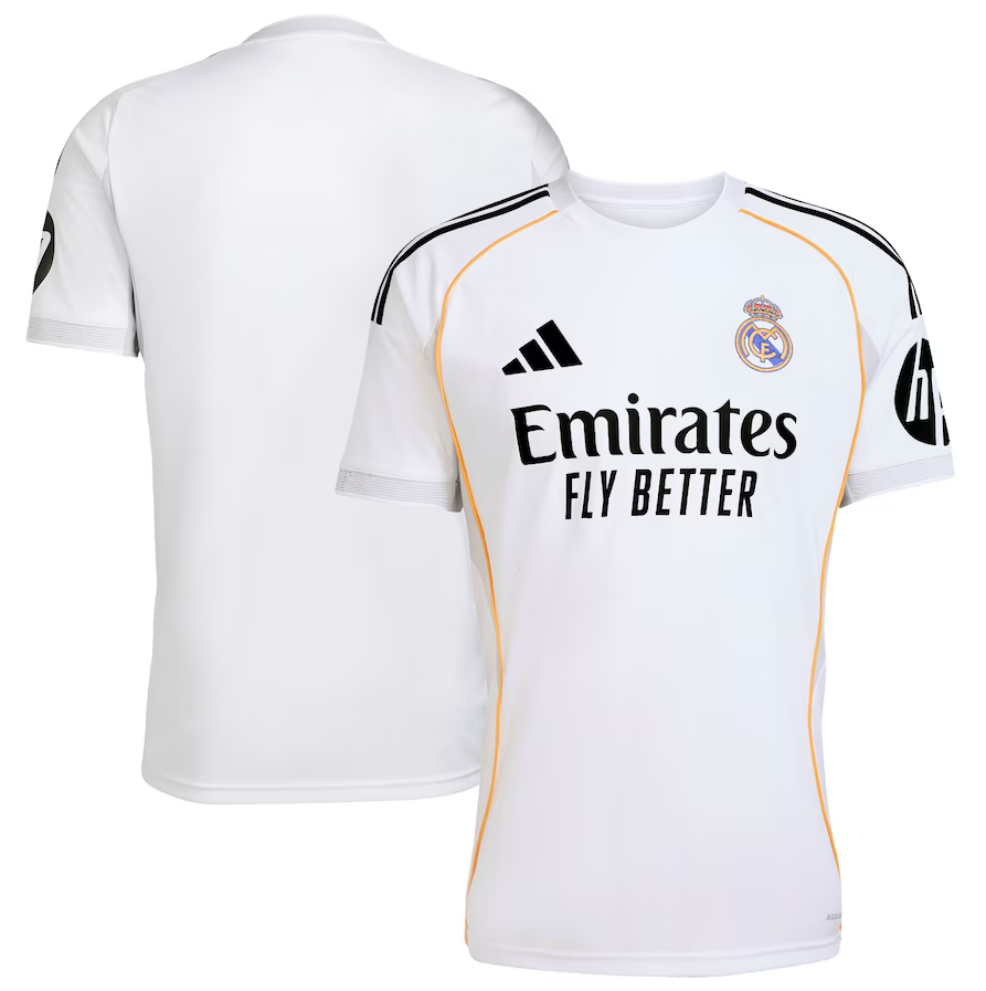 เสื้อรีลมาดริด 2025 2026 ทีมเเหย้า ของแท้