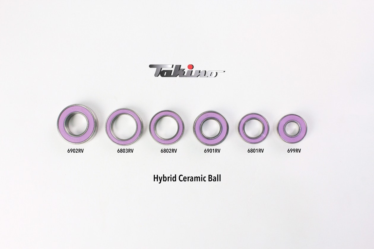 ตลับลูกปืนเซรามิค TAKINO CERAMIC BALL BEARING (มีตัวเลือกขนาด)