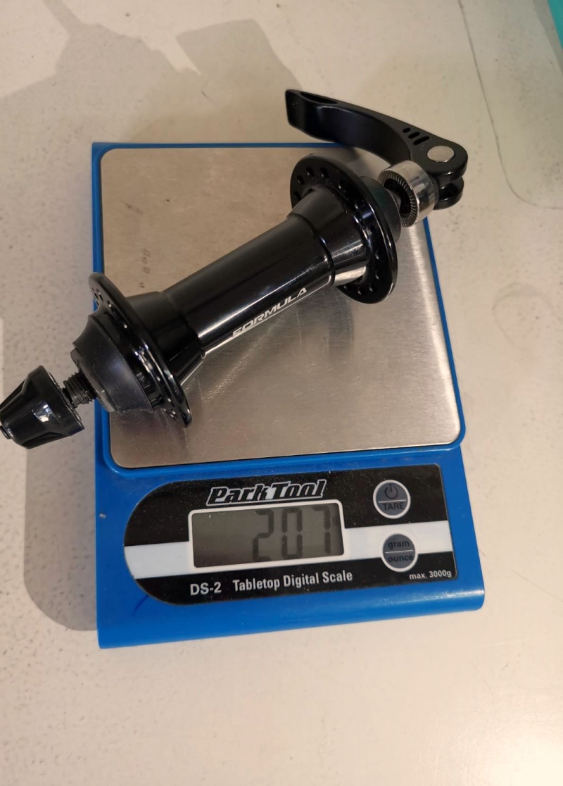 ดุมหน้า ดุมเสือภูเขา FORMULA MTB Front HUBS วีเบรค 32/36 รู สีดำและสีเงิน