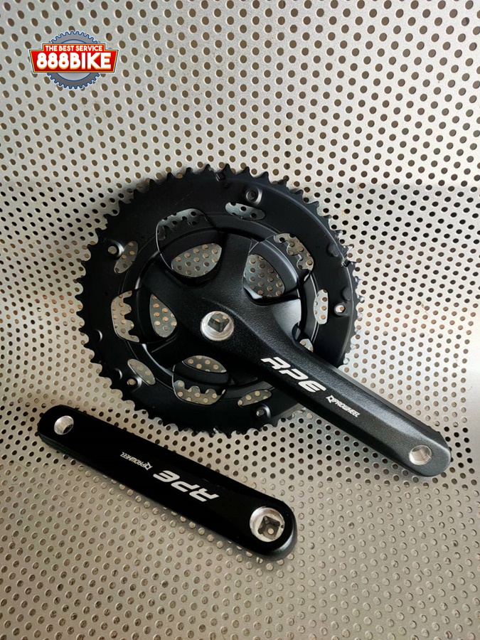 จานหน้า PROWHEEL RPE-421 50-34T Chainwheel ROAD Crankset ขาจาน 170mm.