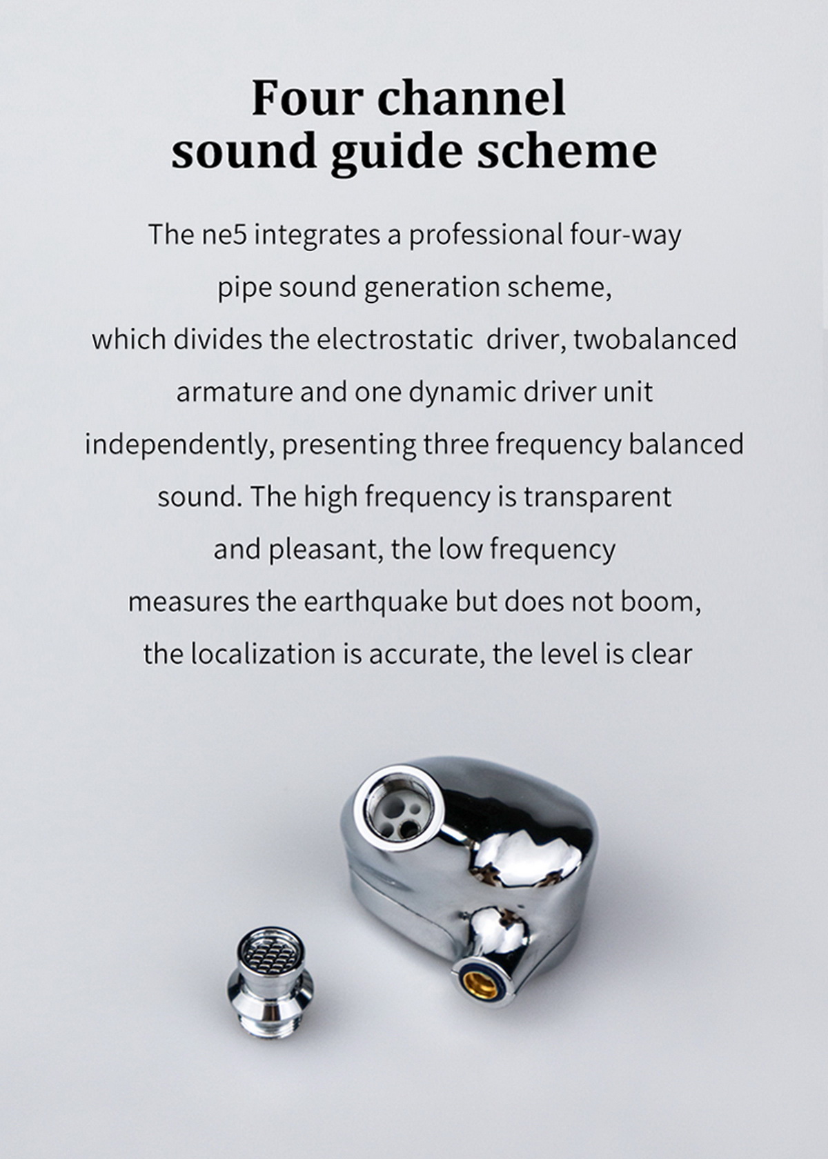 ขาย BGVP NE5 หูฟัง 5 ไดรเวอร์ 2Electrostatic+2BA+DD ประกันศูนย์ไทย