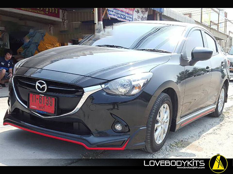 ชุดแต่ง SPORT RACING : MAZDA 2 SKYACTIVE / 20015 / 4 ประตู