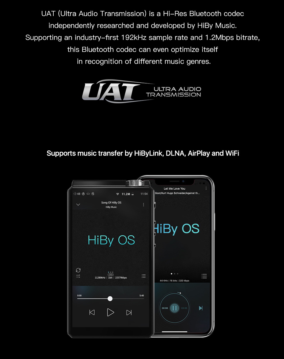HiBy R8 Dap พกพา ชิป Dual AK4497 DAC รองรับ Hi-Res
