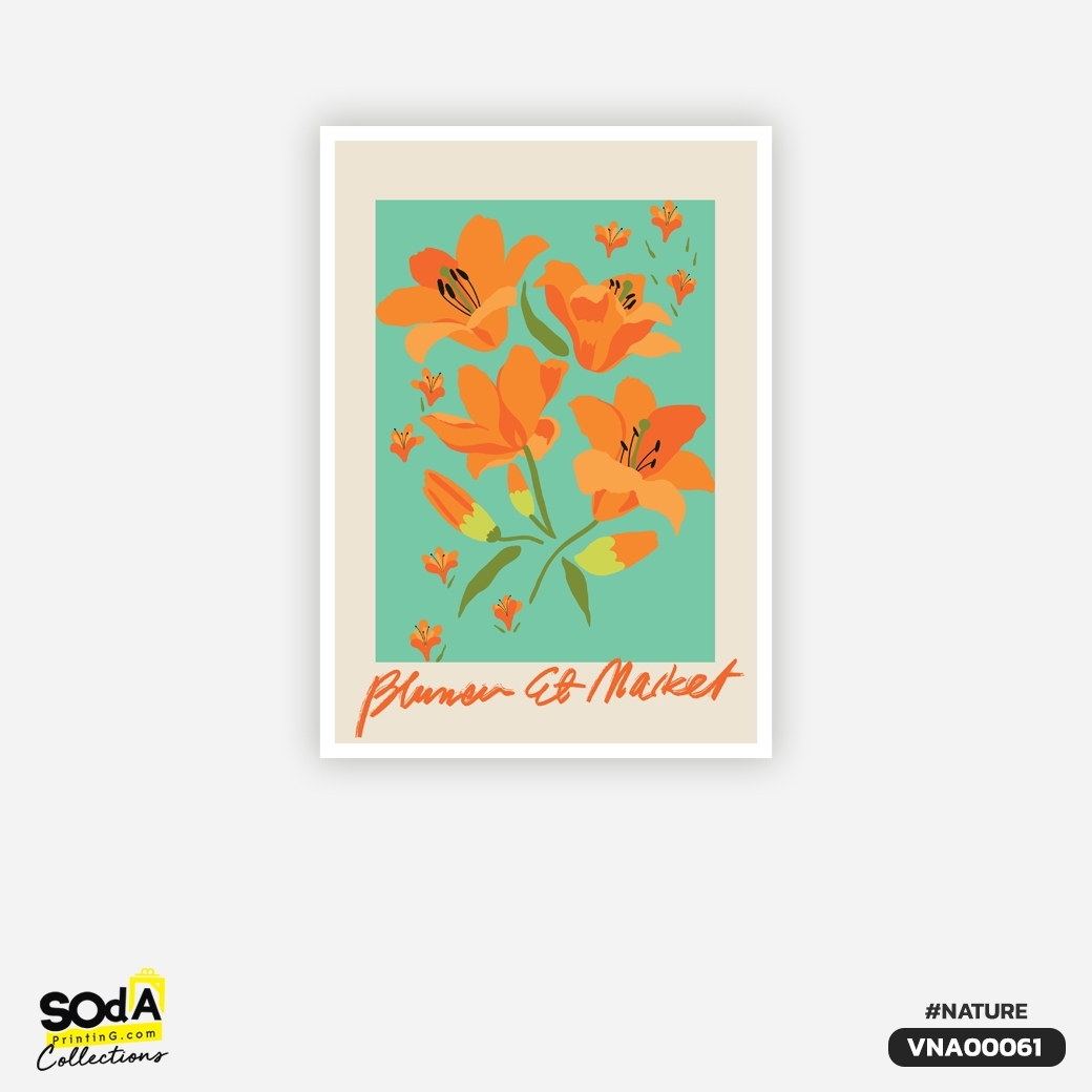 ภาพตกแต่งบ้านสำเร็จรูป Vintage Flower VNA00061 #SOdAcollection #ภาพตกแต่งบ้านสไตล์ธรรมชาติ #ธรรมชาติ #NATURE