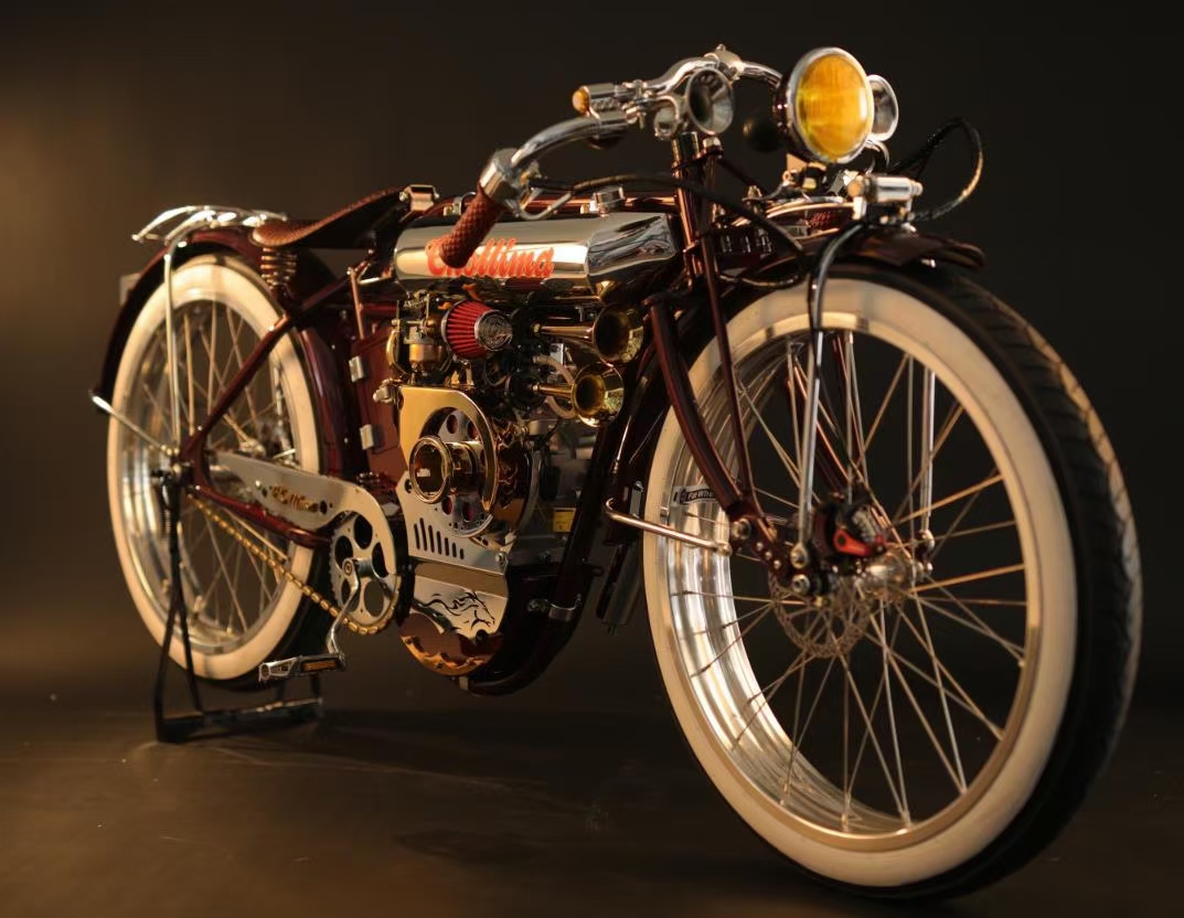 มอเตอร์ไซค์ CHOLLIMA Monster Chopper Bike เครื่องยนต์ 6.5HP Motor 212CC ถังน้ำมัน 15L Gas Tank ปั่นได้ บิดได้