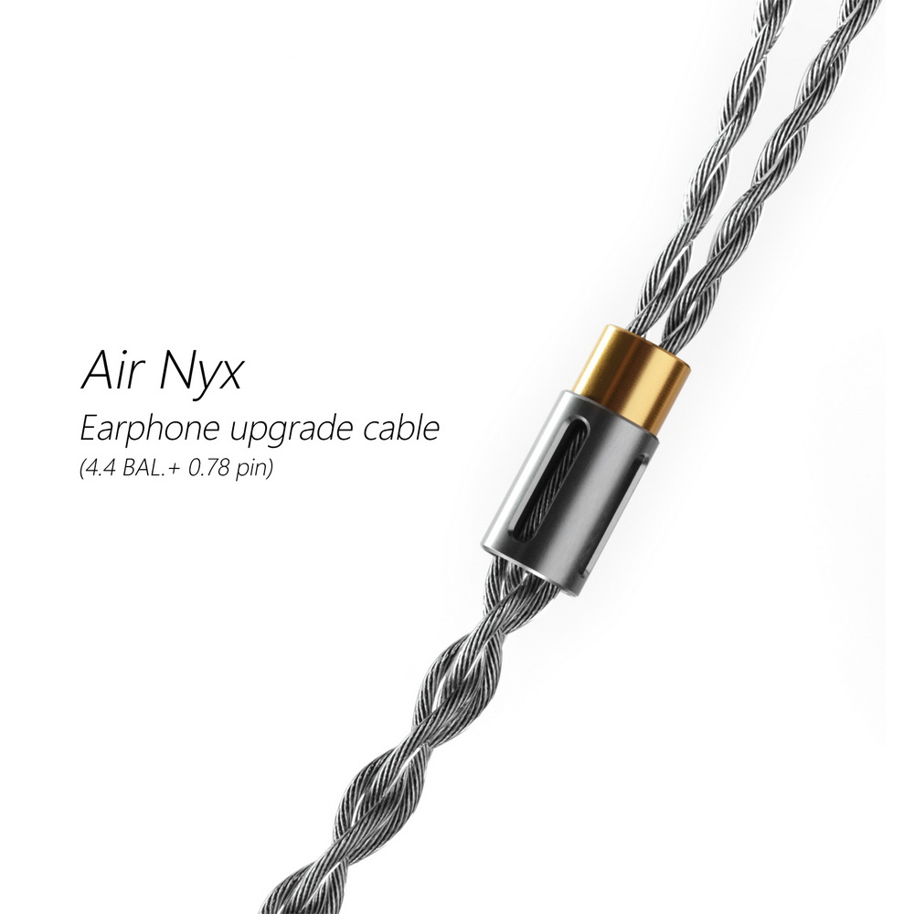 DD BC130A สายอัพเกรดหูฟัง ขั้ว 2 พิน 0.78 แจ็ค 4.4 Balanced