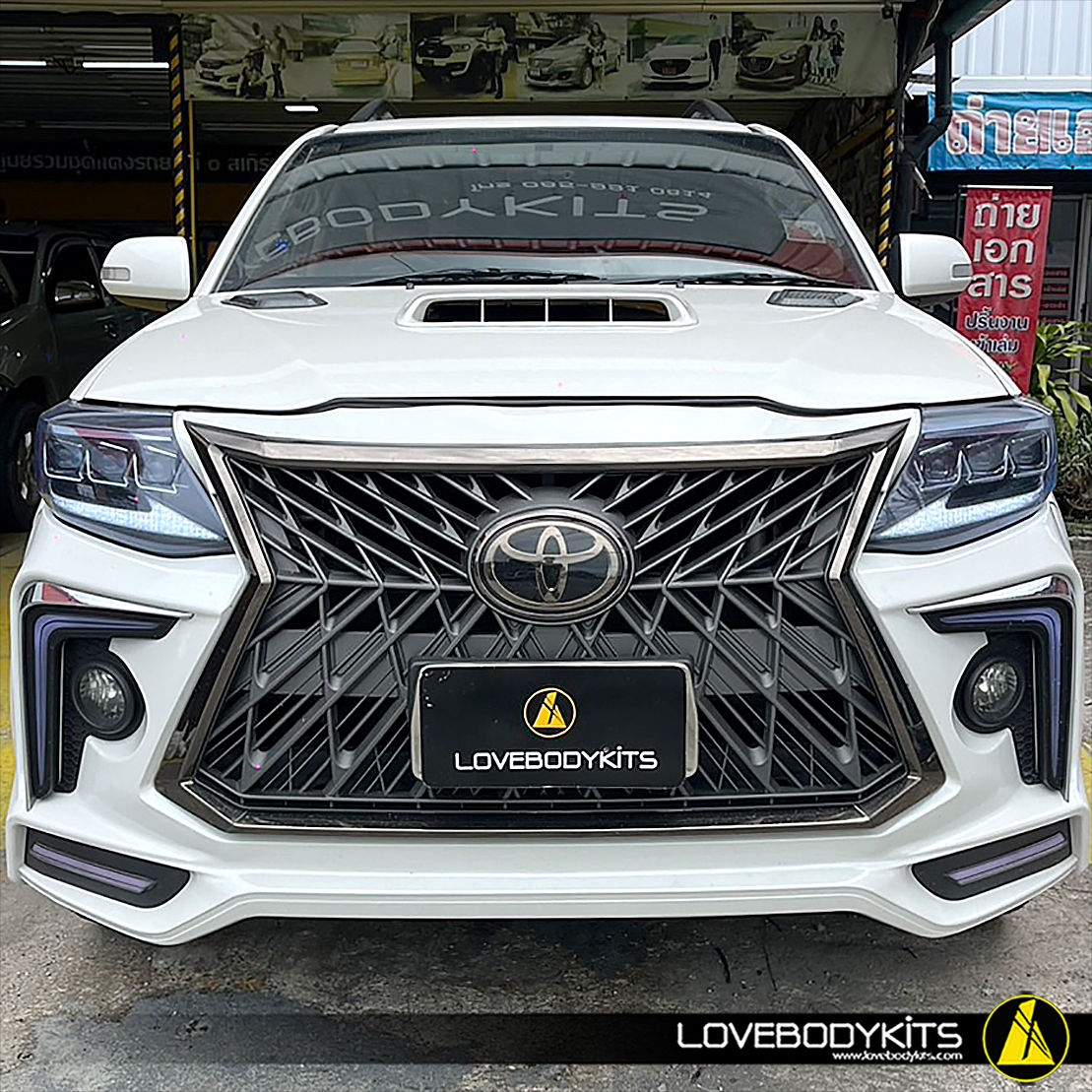 กันชนหน้า LX : FORTUNER 2012-2014