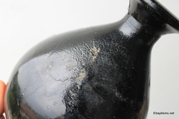 ไหเหล้าโบราณมากๆ สีดำสนิท