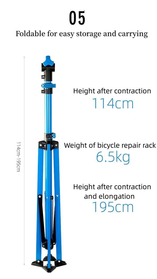 แท่นซ่อมจักรยานชั้นวางซ่อมจักรยาน TOOPRE TL-06L อลูมิเนียม