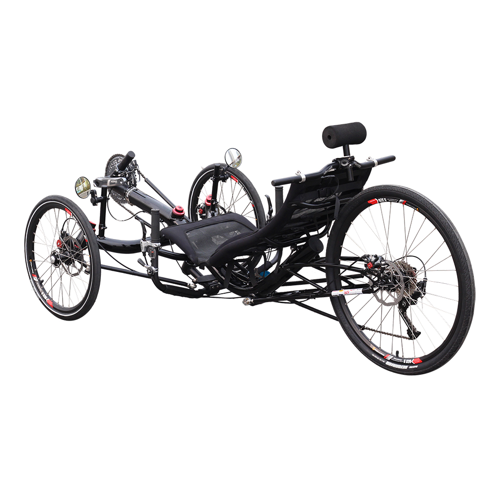 จักรยานนอนปั่น MOTRIKE 326 | TrikExplor 3 Wheel Touring Recumbent Bike | Shimano 3x9 Speed | อลูมิเนียมเฟรม 6061 T6 | รองรับผู้ขี่สูง 165–200 ซม.