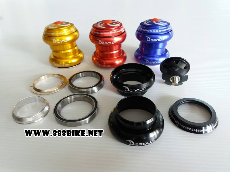 ถ้วยคอลอย D-GROUP SEMI-INTEGRATED ALLOY HEAD SET, 1-1/8", LB-DGROUP