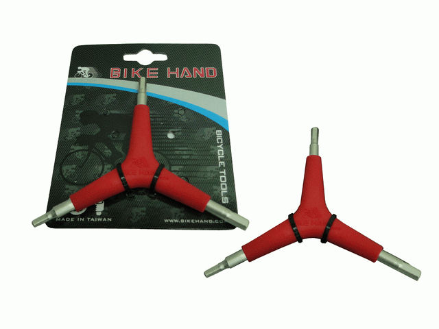 ปะแจหกเหลี่ยมสามทาง BIKE HAND,YC-356YA