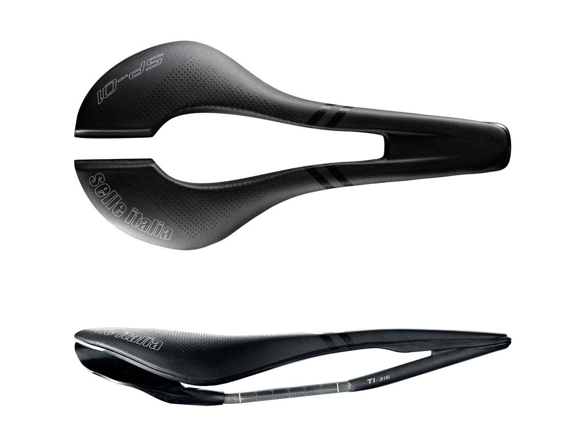 SELLE ITALIA อานนั่ง, SP01 BOOST TM SUPERFLOW SADDLE, size L, S สีดำ