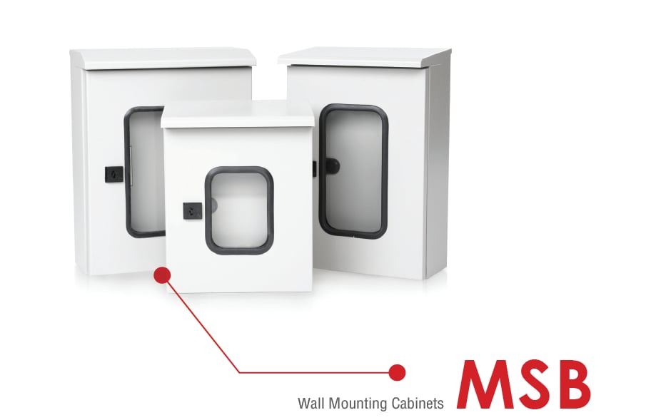 ตู้กันน้ำ MSB Compact Enclosure MSB IP55 Out-Door Type (ประตู 2 ชั้น)