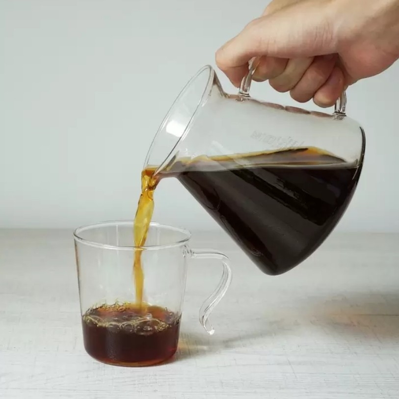 HARIO V60 Ceramic Dripper Set ชุดอุปกรณ์ครบ (ดริปเปอร์เซรามิก/โถแก้วรองกาแฟ/ช้อนตวงกาแฟ/กระดาษกรอง)