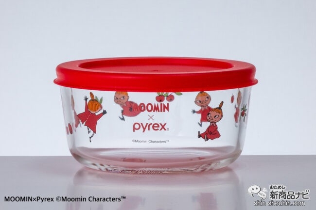 Pyrex Moomin Glass Food Storage Snack Container Bowls 8pcs กล่องเก็บแก้ว Pyrex ที่สุดทนทาน