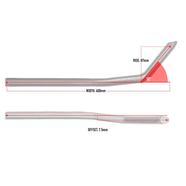 PROFILE DESIGN AEROBAR - SONIC ERGO แอโร่บาร์จักรยาน มีขนาด 39A , 52A