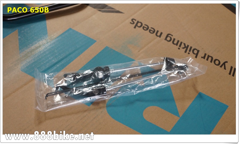 ชุดล้อสำเร็จ ล้อเสือภูเขาPACO WT27.5 (650B) ซี่ลวดแบน AERO 2017 Bearing " โม่ 9-10 sp