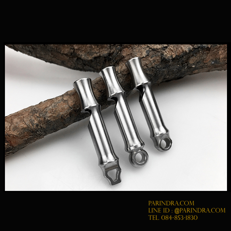 นกหวีด TITANIUM ALLOY ส่งสัญญานระยะไกล เสียงใส หวีดดัง ฟังชัด