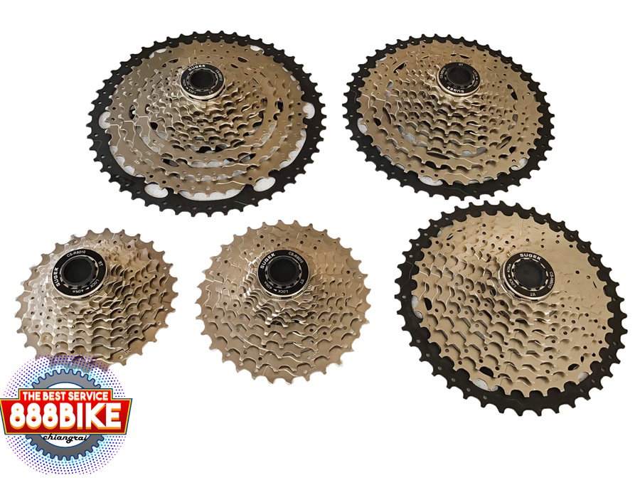 สเตอร์ SUGEK, CS-M5010, 10-SPD MTB Cassette, ขนาด 11-42 11-46 11-50