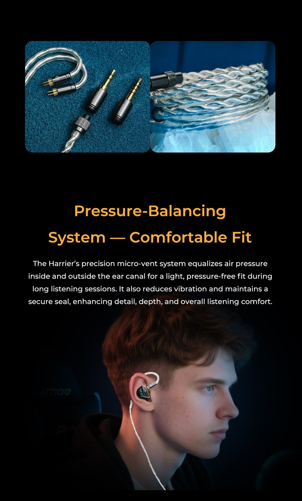 <PreOrder> JUZEAR Harrier หูฟัง IEMs Hybrid 9 ไดรเวอร์ 1DD+6BA+2 Micro Planar รุ่นแรกของโลกที่ ปรับจูนด้วย Squiglink ประกันศูนย์ไทย