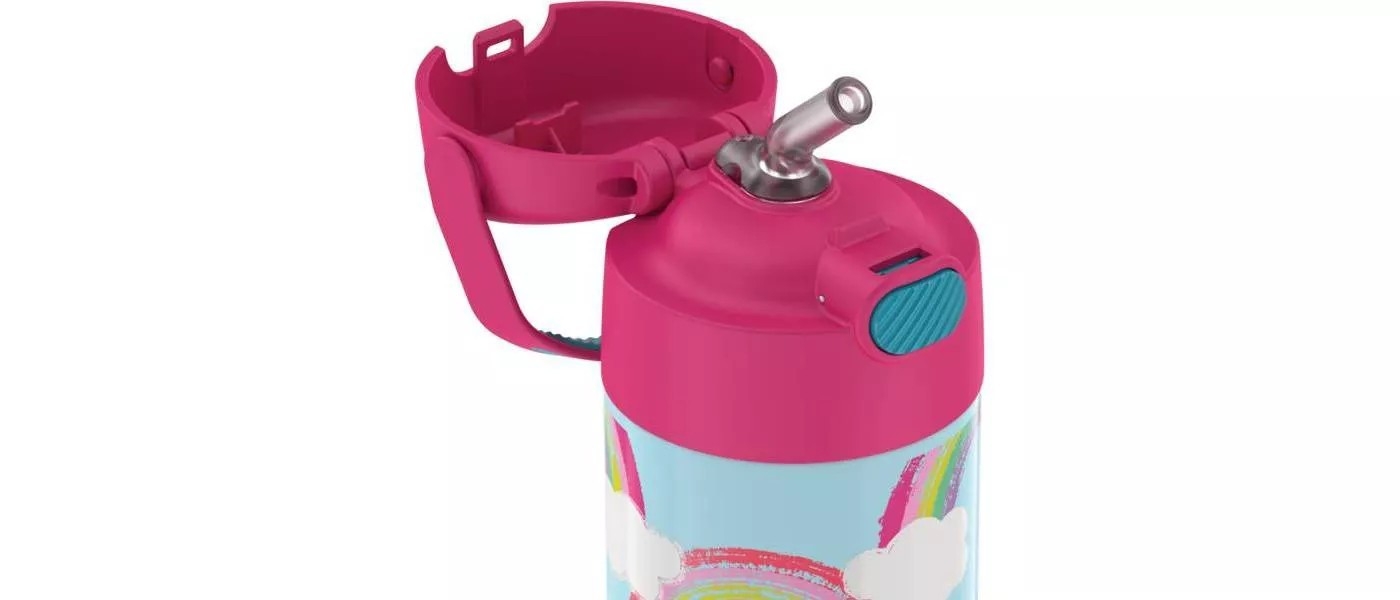 Thermos Rainbow 12oz FUNtainer Water Bottle with Bail Handle