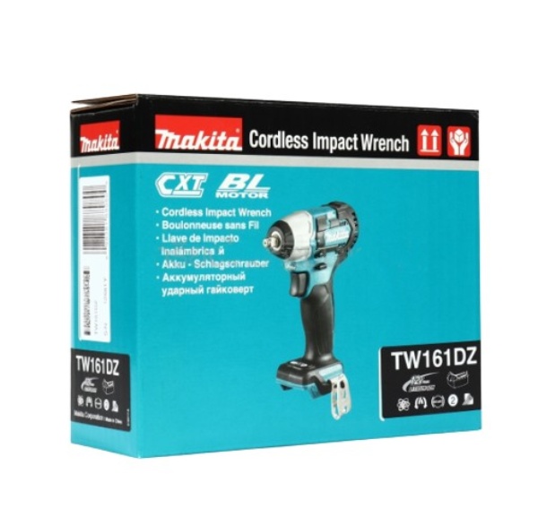 บล็อกไร้สาย 12 โวลต์ ขนาด 12.7 มม. (1/2 นิ้ว) Makita มากีต้า รุ่น TW161DZ (แท้) ##