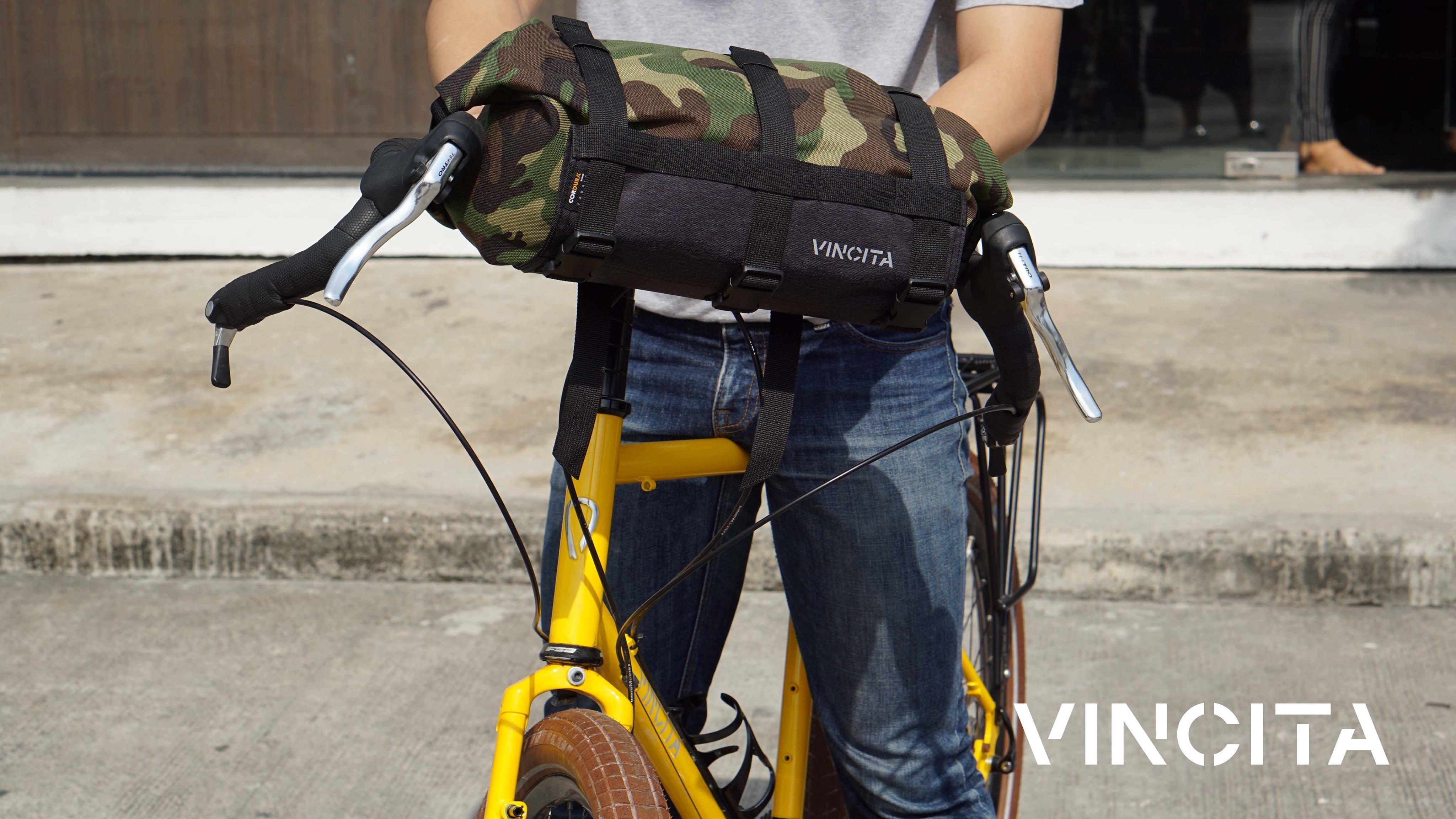 กระเป๋าหน้าแฮนด์ Vincit ,B012BP BIKEPACKING HANDLEBAR FRONT BAG