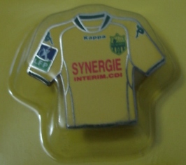 เข็มกลัด ฟุตบอล สโมสรน็องต์ - HOME KIT 2008/09 ใหม่ / NANTES Football Club Pin - HOME KIT 2008/09 NEW