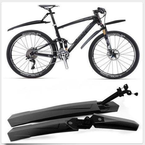 บังโคลนจักรยาน SENBA COLORFUL FENDER MUDGUARD ,SB-328 มีสีฟ้า,แดง,เขียว