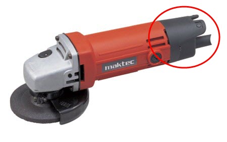 ฝาครอบท้าย หินเจียร Maktec MT954, MT958