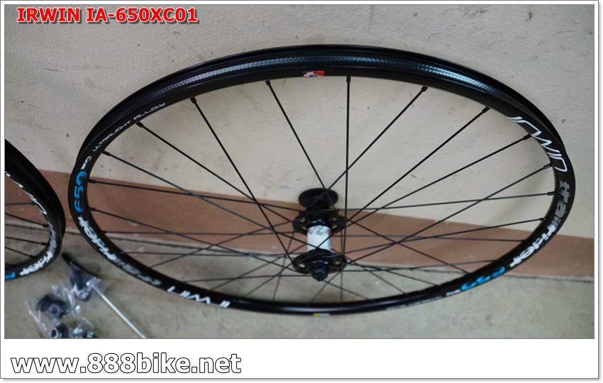 ชุดล้อเสือภูเขา IRWIN IA-650XC01 27.5" Alloy wheelset MTB แบร์ริ่ง 27.5 (60คลิ๊ก) 2016,IA650