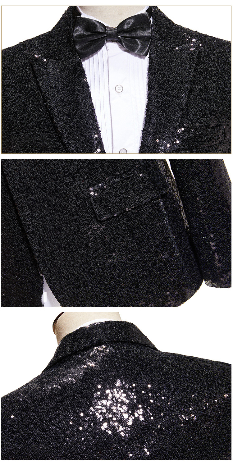 Pre-order ชุดสูทชาย สูทแฟชั่น สูทกลิตเตอร์