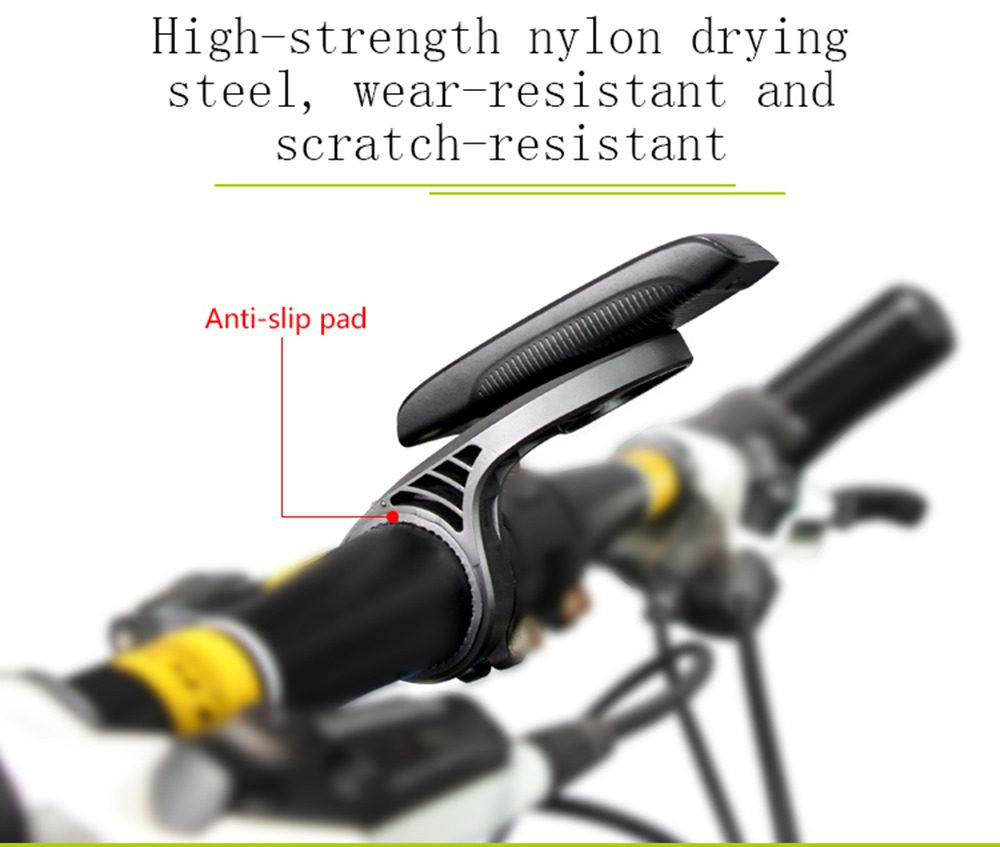 จาจับไมล์เอนกประสงค์ Meilan C2 Universal Bike Computer Holder High-strength Nylon Drying Steel - Black