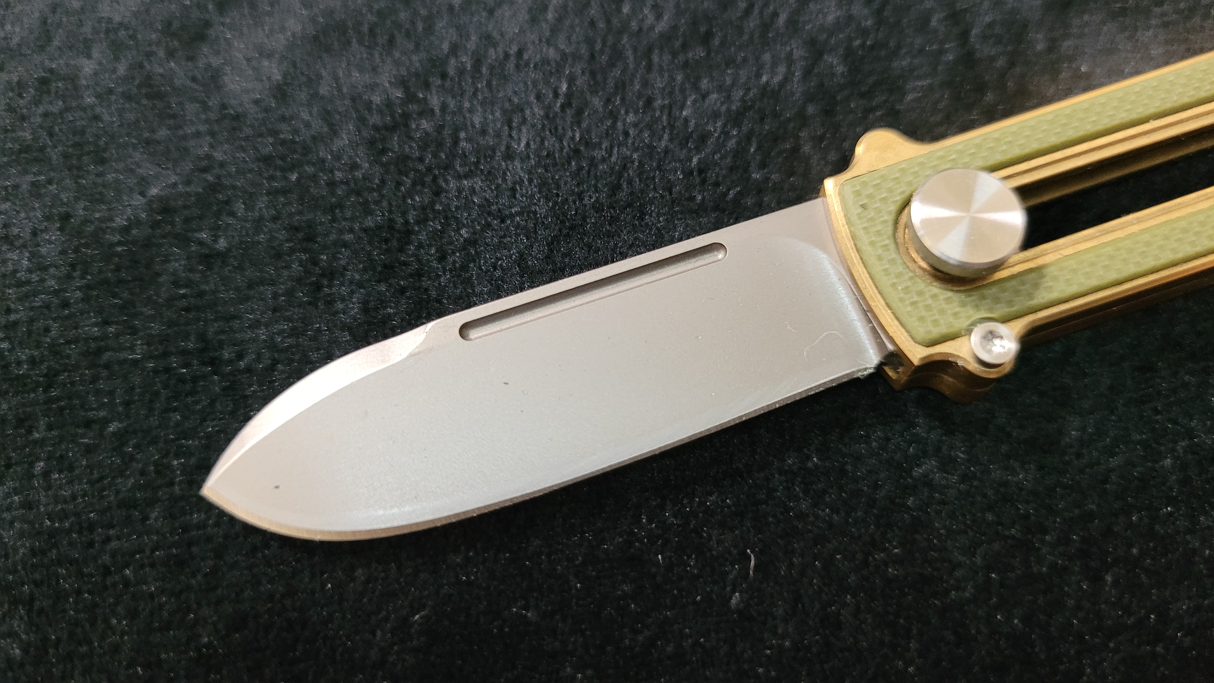 Al Br BarloX with M390 Blade-for a short time Dealer's Cost Green DLC Black Blade